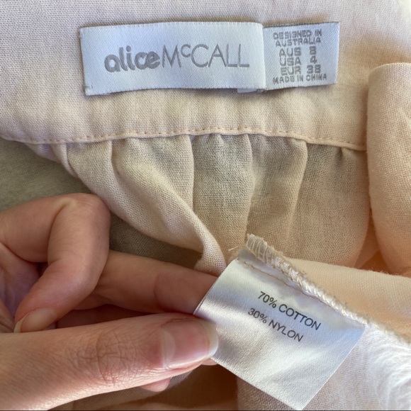 Alice McCall Plunging Embellished Boho Mini Dress - Picture 7 of 8